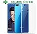 Honor 9 Lite, Tempered Glass & Back Cover, [COMBO-Transparent] Premium Real 9H Anti-Fingerprints & Oil Stains Coating Hardness Screen Protector Guard For Honor 9 Lite RS.339.00