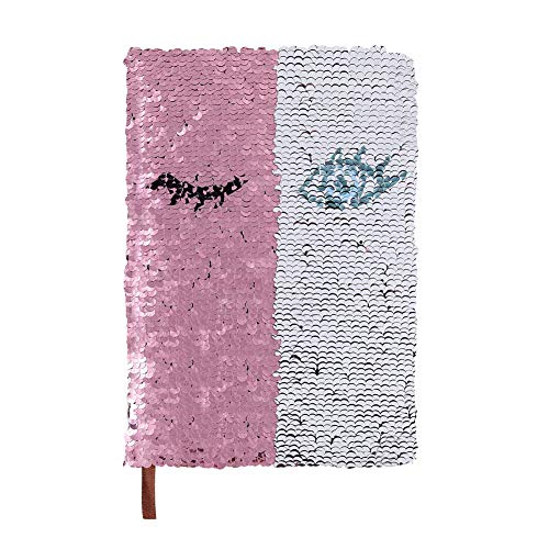 Jiangeshuh Magic Sequins Journal réversible Sequins Bureau A5 ordinateur portable sirène bloc-notes Agenda scolaire pour fille adultes Festival anniversaire Cadeau de Noël gratuit Jiangeshuh Magic Sequins Journal réversible Sequins Bureau A5 ordinateur portable sirène bloc-notes Agenda scolaire pour fille adultes Festival anniversaire Cadeau de Noël gratuit