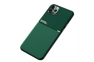 Kepuch Mowen Funda Case Carcasa Placa de Metal Incorporada para iPhone 11 Pro - Verde