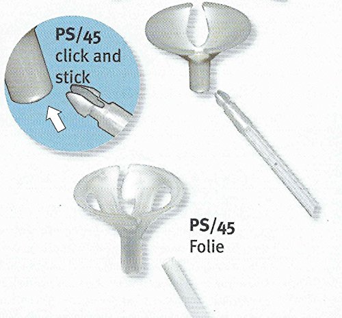 100 Plastik Stäbe Halter für Luftballon – Made in Germany – twist4® - 4
