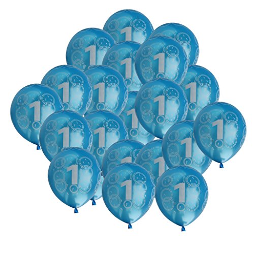 20x Latex Luftballons Geburtstag Ballons Riesenballon Party Deko Nummer Muster