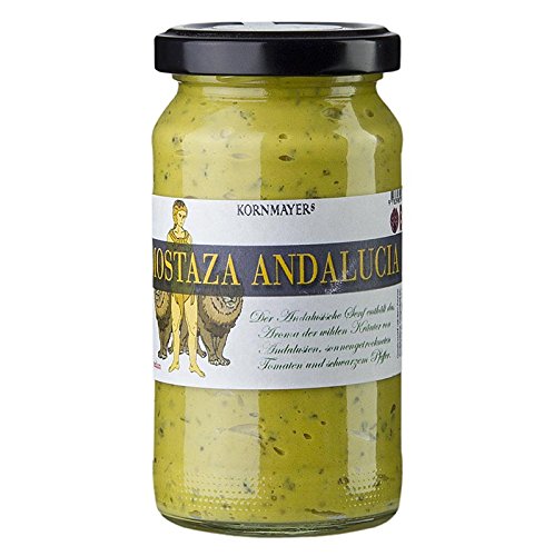 Preisvergleich Produktbild Kornmayer - Mostaza Andalucia, mit Tomaten, Kapern und Fenchelsamen, 210 ml