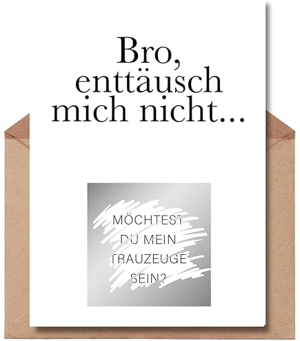 Hongma Trauzeugin Geschenk Box - Willst Du Meine Trauzeugin Sein Set Mit Armband & Karte