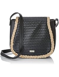 MTNG Vibe, Bolso Bandolera para Mujer, Negro (Negroru Negro), 8x20x23 cm (W x H x L)