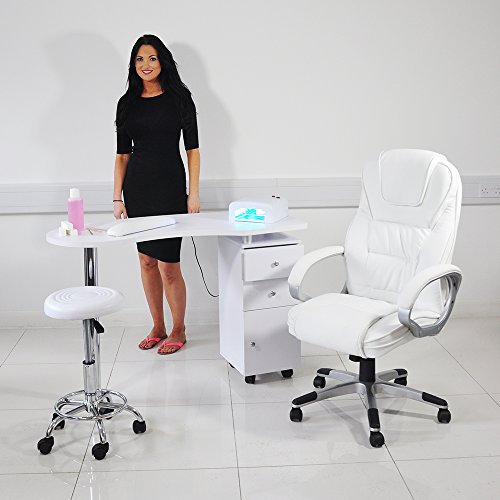 Pale Lilac Nail Station Furniture Set