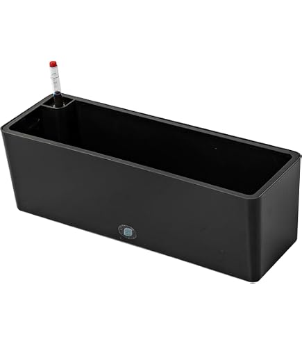 Rimini Pflanzkasten 51 Cm – Weiß, Mit Selbstbewässerungssystem, Für Innenbereich