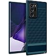 Caseology Parallax, Cover Samsung Galaxy Note 20 Ultra, Design Antiurto, Modello 3D, Custodia per Galaxy Note 20 Ultra - Aqua
