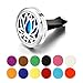 Produktbild FOONEE Auto-Lufterfrischer Vent Clip Auto Diffusor Vent Clip Parfüm Clip Auto Aromatherapie ätherisches Öl Diffusor Vent Clip, Edelstahl Medaillon, Baum, Stern, Lotus, Maple Leaf Lotus