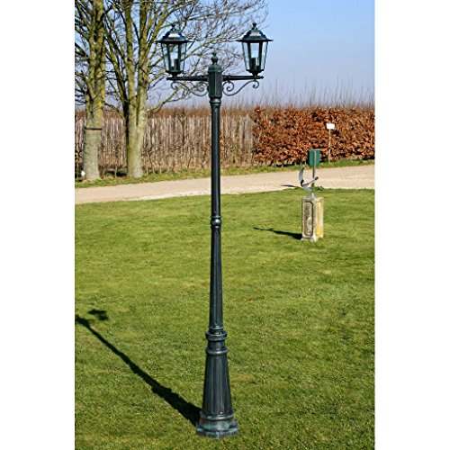 vidaXL Aluguß Kandelaber Garten Laterne Aussenleuchte Gartenleuchte Wegleuchte NEU 11 - 2