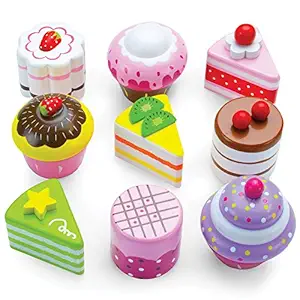 Wood Eats! Delectable Desserts Petit Fours (9pcs.) by Imagination Generation