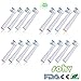 Produktbild Sohv®Standard Ersatz Zahnbürste-Köpfe Kompatibel mit Braun Oral-B Precision Clean Aufsteckbürsten, 16Stück(4Packs)