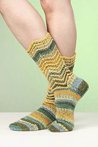Farbenfrohe Mustersocken: In Strukturmustern gestrickt - 5