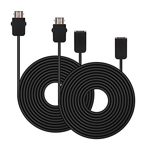 SNES Mini / NES Classic Extension Cables - TwitFish Cable extensible de 1.8 m [PACK DE DOS] para Nintendo NES Classic Edition / SNES Classic Mini