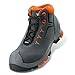 Produktbild Uvex Sicherheitsschuh uvex 2 S2 metallfrei; Outdoor-Sohle; besonders leicht; Obermaterial: Velour; Halbschuh oder Stiefel; versch. Gr., Grau/Orange, 46