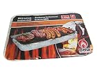 3x Einweggrill 37 x 24 cm BBQ Holzkohlegrill 1,2kg Picknickgrill Grillkohle Campinggrill – Bild 2