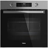 TEKA DualClean Multifunction Oven, 8 Cooking Functions, Pyrolytic and HydroClean Self-Cleaning System, Chef Functions, Stainl