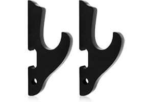 teashow Sword Wall Mount 1-Tier Hook Katana Holder Display Hanger for Samurai Sword Lightsaber Wall Mount Adjustable Sword Stand for Cosplay Blade Tanjirou Demon Slayer Weapon Rack