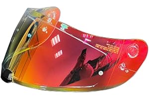 FOGUN Motorcycle Anti-Scratch Wind Shield Helmet Lens Visor Full Face Compatible with HJC i70/c70/i10/HJ-31 Motorcycle Helmet Visor Lens Shield Replacement