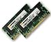 Produktbild 2GB Dual Channel Kit Mustang / Hynix original 2 x 1 GB 200 pin DDR-333 (PC-2700) 64Mx8x16 double side für DDR1 Notebooks