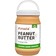 Pintola All Natural Peanut Butter Creamy 2.5kg | Smooth | Unsweetened | 30g Protein | Gluten & Cholesterol Free, Vegan Peanut Butter, Nut Butter, High in Protein Spread, 100% Pure Roasted peanuts butter