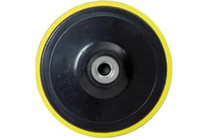 Dino KRAFTPAKET 640306 - Piatto di Supporto M14, 125 mm, con Velcro per lucidatrice rotativa Auto