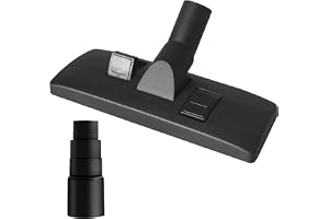 TERRIFI Universal Floor Brush Head Tool, 32mm Vacuum Cleaner Floor Brush Head Replacement, with Vacuum Hose Adapter, Vacuum Cleaner Carpet Brush Nozzle Accessories, for Henry Hoover Brush Head
