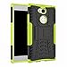 Produktbild Sony Xperia L2 case,Stylish cover GOGME [Tough Armor Series]Rugged TPU/PC Double layer Hybrid Armor, Anti-Scratch PC back panel + Shockproof TPU Inner protective +foldable holder,perfectly adapted to your Sony Xperia L2.green