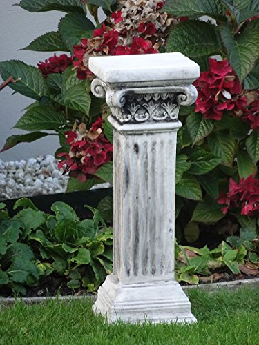 Steinfigur Nr.369 Gartensäule Podest Sockel Säule PALMIRA ca. 44 cm ca. 13 kg - 3