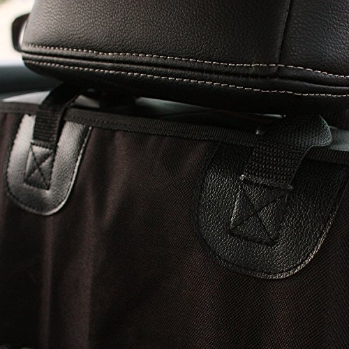 Autoschondecke für Hunde Rückbank Sitzbezug Auto / kofferraumschutzdecke mit Seitenschutz für Hund / Rücksitzbezug Comfort / Schwarz Wasserdicht / Für Auto SUV - 8