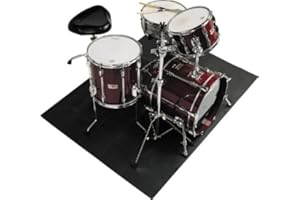 CLEVERBRAND Base antiscivolo per tamburi o altre apparecchiature musicali 180 x 150 cm x 3 mm