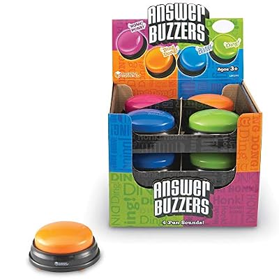 Learning Resources Resources-LER3777 Buzzers de (Jeu de 12), LER3777