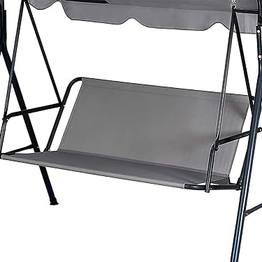 Set di coperture impermeabili per sedia a dondolo, resistente tessuto Oxford 210D, per patio e portico a 2-3 posti, protezione esterna per mobili da giardino