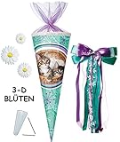 Größenauswahl: 22 / 35 / 50 / 70 / 85 cm _____ OPTIONAL dazu erhältlich ist eine passende, transparente und feste Kunststoffspitze zum Aufstecken ( damit wird die Schultütenspitze sehr stabil und fest ) ---- ( dieser Artikel muß EXTRA zu der Schultüte bestellt werden )