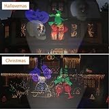 Zuoao LED Gartenstrahler Set Wasserdichtes Aussenstrahler Led Scheinwerfer Licht Beleuchtung Lampen für die Hinterhöfe,Gärten,Rasen, Weihnachten und Halloween - 3