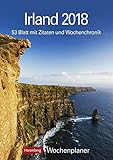 Image de Irland - Kalender 2018: Wochenplaner, 53 Blatt mit Zitaten und Wochenchronik