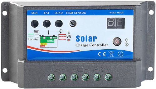 revolt Solar-Laderegler für 12-V-Solarstrom-Systeme bis 10 A - 2