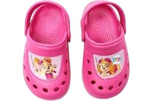 EPLUSM Pat' Patrouille Skye Sabots pour fille Sandales Mules Pantoufles Chaussures de jardin antidérapantes Chaussures de plage Taille 24-31