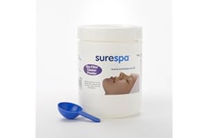 surespa Spa Filter Cleaner Powder - 10+ Filter Cleans - Quickly Removes Grease & Scale