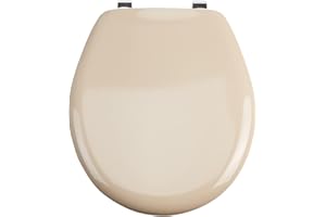 Roca A801390194 - Asiento y tapa, colección Victoria, color visón, 6 x 37 x 44 cm