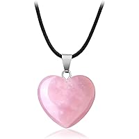 Heveer Pietre Di Cristallo Forma Di Cuore Cristalli Curativi Naturali Per Meditazione Energetica Dei Chakra Reiki Decorazione 16 Pezzi - Foto 5