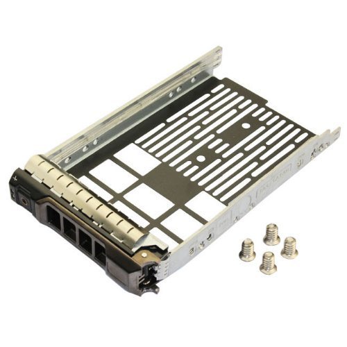 Racksoy Ersatz 3.5″ SATA SAS HDD Hard Drive Tray Caddy Festplatten Laufwerk Halterung für DELL F238F - 2