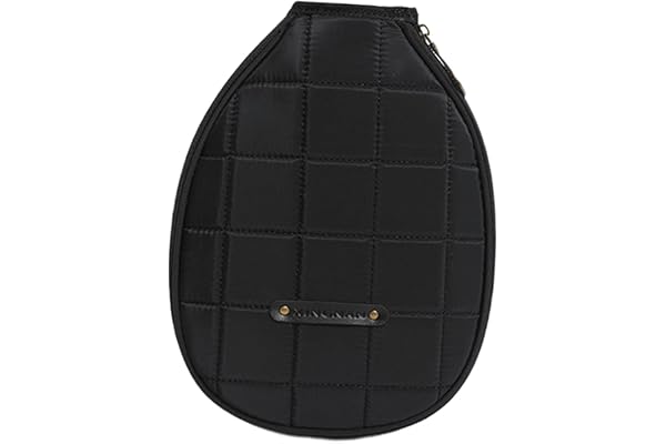 INACMWIH Housse de protection pour raquette de padel avec sangle amovible et fermeture éclair - Violet
