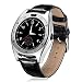 Produktbild MLL Smart Watch Runde Bildschirm Übung Schritt Schlaf Herzfrequenz Blutdruck Blut Sauerstoff Test Foto Karte,Schwarz und SIL,A