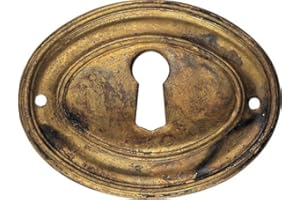 ‎STILMELANGE Schlüsselblatt Messing Antik - Qualität aus Europa seit 1998