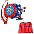 VikriDA Blaster Reveal Shield Toy Gun & Bullet Blaster, Manual Soft Bullet Shooting Shield Toy with 40 Safe Foam Bullets for Kids.