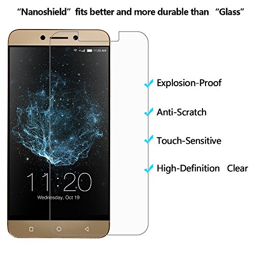 LeEco Le S3 Funda   Protector De Pantalla  Gzerma Funda Case Cover Silicona Premium  flexible  amortigua golpes  Carcasa Y PET Protector De Pantalla  Anti-ara  azos   Sin Burbujas  Para LeEco Le S3