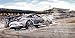 Produktbild Fahrszene Porsche 911 (991) GT3 RS Hockenheim Leinwand Poster Tapete Mousepad Acrylglas Aluminium BalsaHolz Aufkleber (selbstklebende Tapete, 100 x 50 cm)