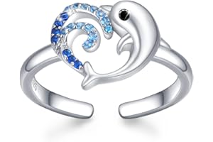 REDSUN Verstellbare Ring 925 Sterling Silber Mondstein Ring Einstellbar Offener Ring Katze/Stern/Doppelherz/Keltischer Kreuz/Delfine Verlobungsring Freundschaftsring-Ring Schmuck für Damen Frauen