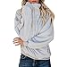 Produktbild TianWlio Frauen Langarmshirt Bluse Hoodie Pullover Langarmshirt Kapuzenpullover Sweatshirt Herbst Warme Flauschige Winter Top Zipper Sweatshirt Damen Pullover Jumper