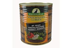 SPREEWALD RABE Original Spreewälder Senf-Gurken (10 l Dose)